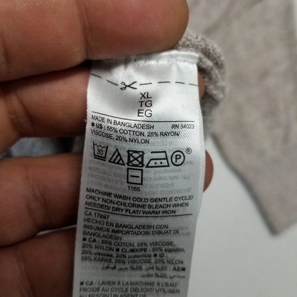 Old Navy Sweater Mens XL Brown Pullover Round Neck Casual Lightweight - Picture 10 of 10